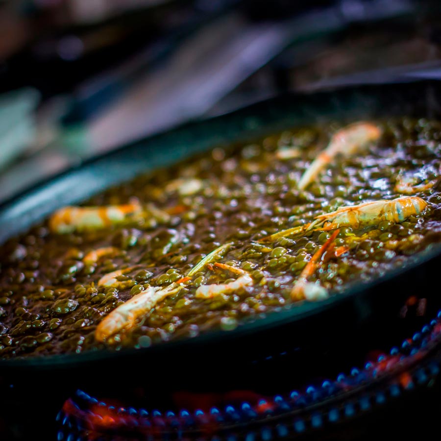 Arroz negro de Marisco